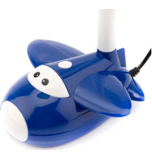 REXANT (603-1001) синий Светильник настольный Смелый Летчик на основании, с цоколем Е27, 60 Вт