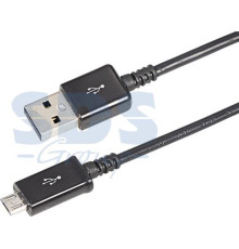 REXANT (18-4268-20) USB кабель microUSB длинный штекер 1 м черный