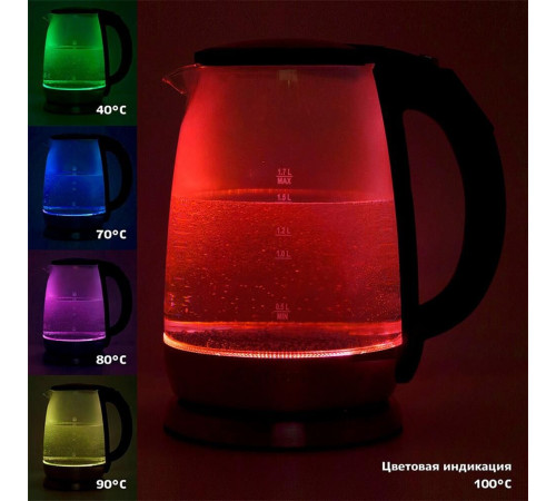 KITFORT КТ-628 серебристый (стекло)