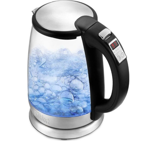 KITFORT КТ-628 серебристый (стекло)