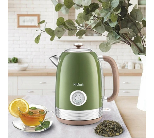 KITFORT KT-6110 зеленый (нержавеющая сталь)