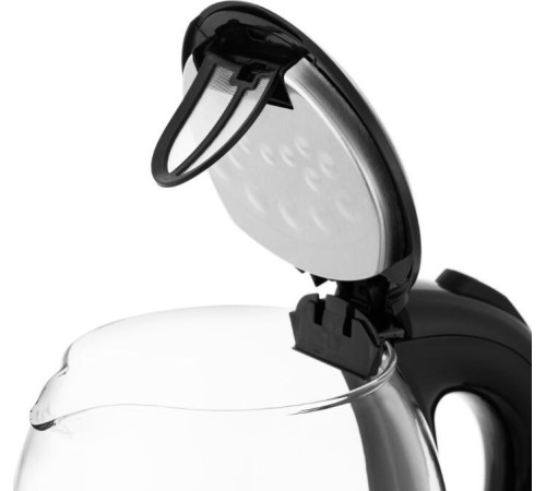 KITFORT КТ-657 нержавеющая сталь/черный (стекло)