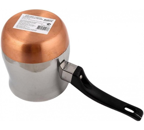 MALLONY Кофеварка стальная 650 мл, модель CW-650 (турка) (985208)