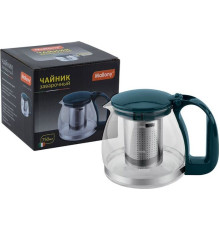 MALLONY Чайник заварочный DECOTTO-AS-750, объем: 0,75 л, с пластик ручкой, фильтр из нерж стали (910111)