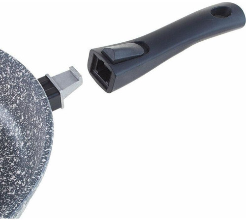 ТРАДИЦИЯ ТМ2225 а/пр литая 22см съемн/руч Мрамор