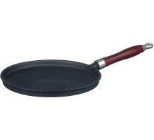 MALLONY Сковорода блинная чугунная PCIF-24, диам — 24 см, в конверте, промасл. Покрытие (985029)