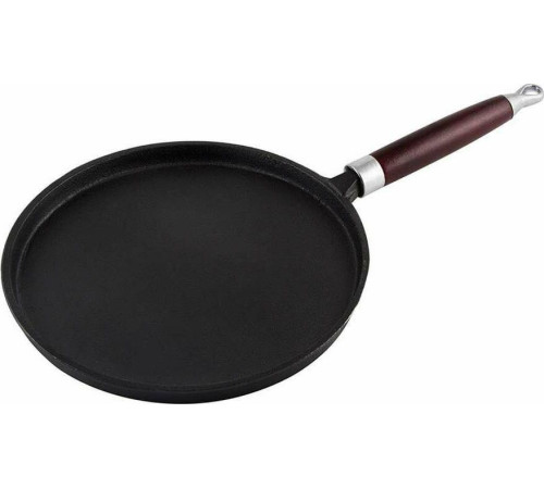 MALLONY Сковорода блинная чугунная PCIF-24, диам — 24 см, в конверте, промасл. Покрытие (985029)