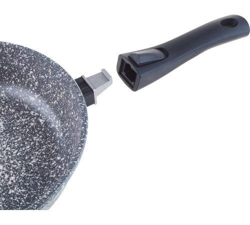 ТРАДИЦИЯ ТМ2245 а/пр литая 24см съемн/руч Мрамор