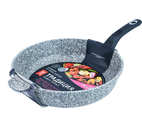 ТРАДИЦИЯ ТМ2281 а/пр литая 28см Мрамор