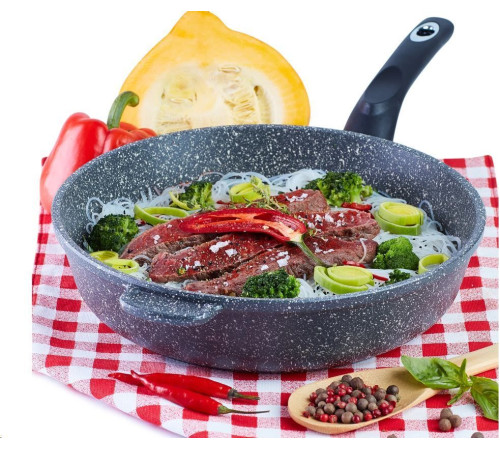 ТРАДИЦИЯ ТМ2281 а/пр литая 28см Мрамор