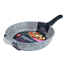 ТРАДИЦИЯ ТМ2285 а/пр литая 28см съемн/руч Мрамор