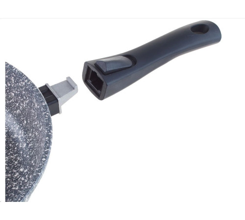 ТРАДИЦИЯ ТМ2285 а/пр литая 28см съемн/руч Мрамор