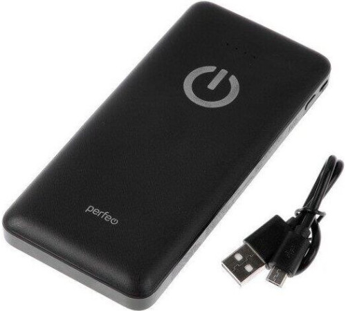 PERFEO (PF_B4878) ABSOLUTE - 10000mah - черный