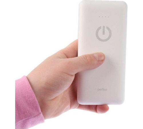 PERFEO (PF_B4879) ABSOLUTE - 10000mah, белый