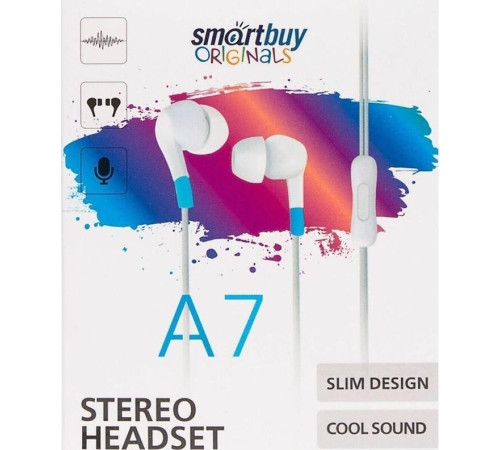 SMARTBUY (SBH-014) A7 белый