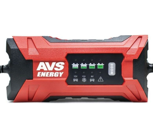 AVS BT-2S для автомобильного аккумулятора (2A, 25W) 6/12V (A07313S)