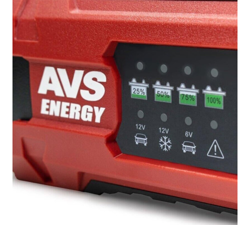AVS BT-2S для автомобильного аккумулятора (2A, 25W) 6/12V (A07313S)