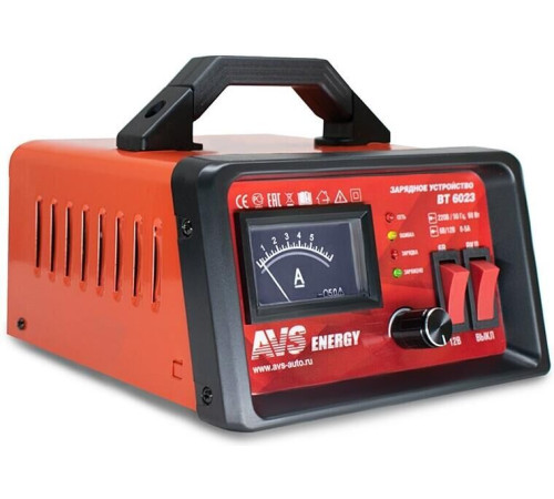 AVS BT-6023 для автомобильного аккумулятора (5A) 6/12V