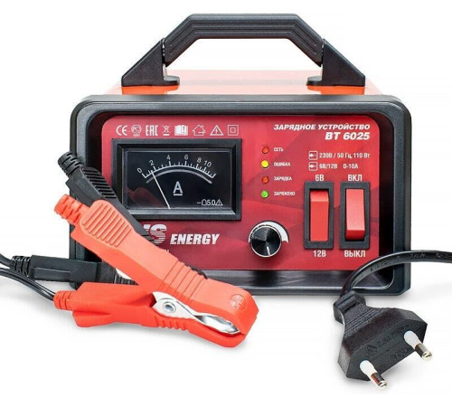 AVS BT-6025 для автомобильного аккумулятора (10A) 6/12V