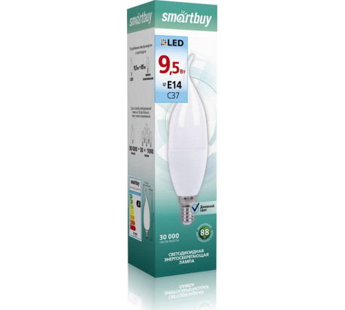 SMARTBUY (SBL-C37Can-9_5-40K-E14) 9,5W/4000/E14