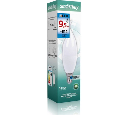 SMARTBUY (SBL-C37Can-9_5-60K-E14) 9,5W/6000/E14