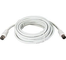 EXPLOYD EX-K-1405 ТВ штекер - ТВ гнездо 1M белый