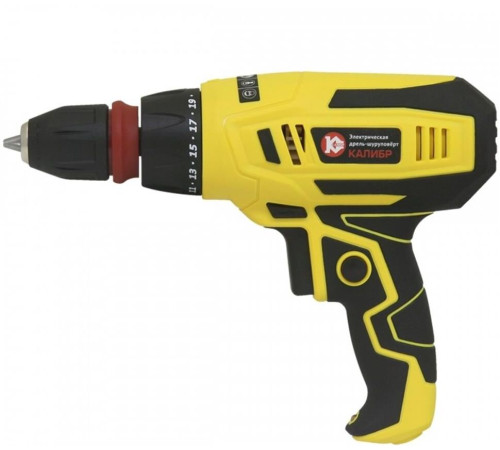 Дрель-шуруповёрт электрическая КАЛИБР Мастер ДЭ-550ШСМ