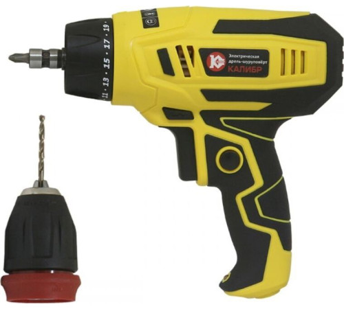 Дрель-шуруповёрт электрическая КАЛИБР Мастер ДЭ-550ШСМ