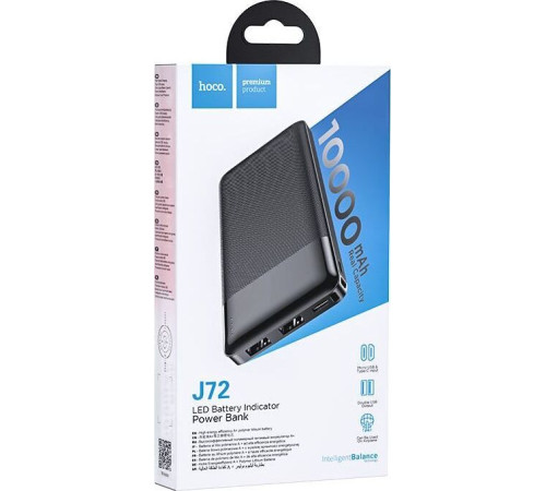 HOCO (6931474738370) J72 Black 10000mAh