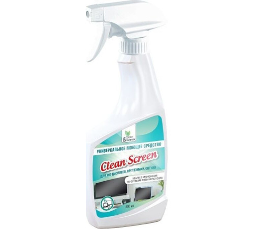 CLEAN&GREEN CG8118 для оргтехники и ЖК экранов (триггер) 500мл