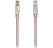 SMARTBUY (K-09100-50) литой UTP Кат.5e 10м серый