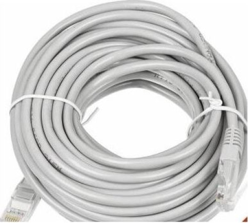 SMARTBUY (K-09100-50) литой UTP Кат.5e 10м серый