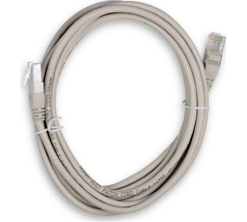 SMARTBUY (K-0930-100) литой UTP Кат.5e 3м серый