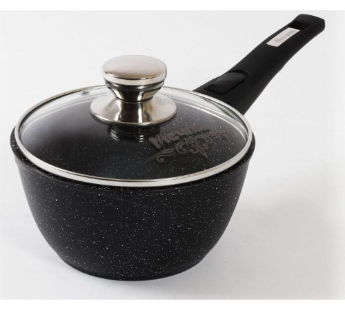 МЕЧТА 081802 АП Гранит BLACK 1,2л съемная ручка стеклянная крышка