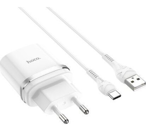 HOCO (6931474716309) C12Q SMART QC3.0 + TYPE-C (белый) СЗУ