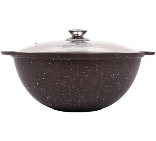 KUKMARA кмк37а а/пр литой 3,5л д/плова стекл/кр Кофейный мрамор