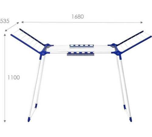 VIOLET Люкс напольная 20м (белый) 302006