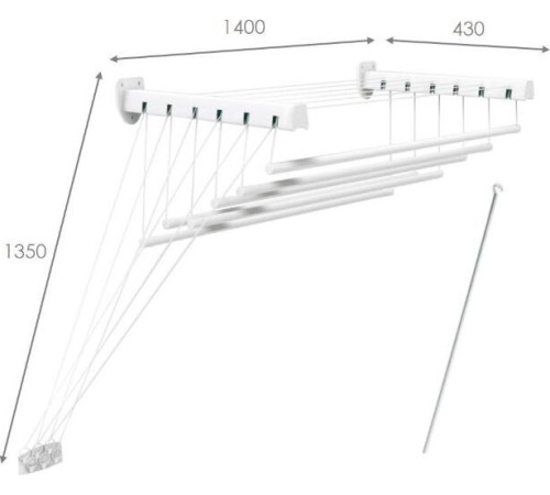 VIOLET Level 140 потолочно-настенная 8,4м 33140