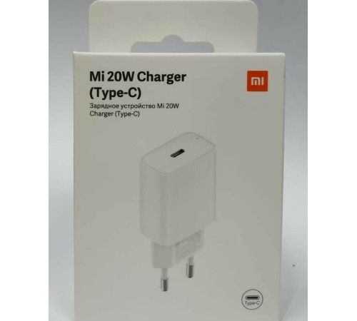 XIAOMI 20W CHARGER (TYPE-C) BHR4927GL