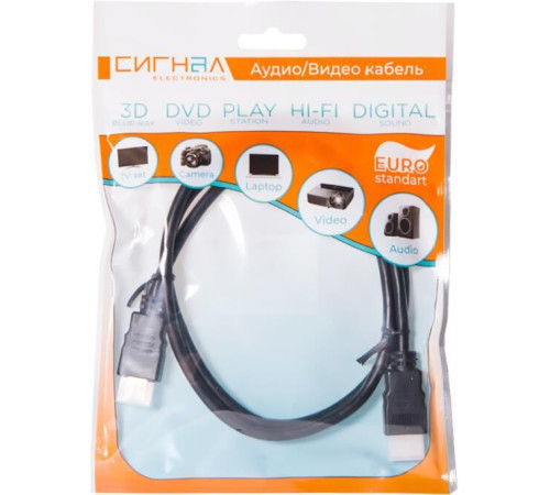 СИГНАЛ HDMI-HDMI, 1,0 м
