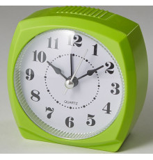 DELTA DT8-0007 Будильник 8.5*4.6*8.6см (салатный)