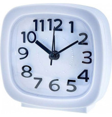 DELTA DT8-0021 Будильник 10.3*4*10.2 см (белый)