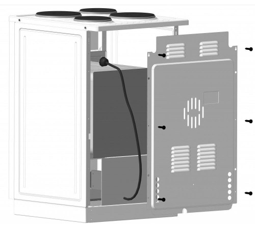 ЛЫСЬВА ГП 40р0 МС-2у белая