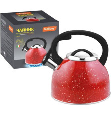 MALLONY Чайник из нерж стали со свистком 