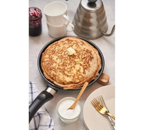 НЕВА МЕТАЛЛ ПОСУДА L186224i блинная а/пр литая 24см индукция Гранит 550000527