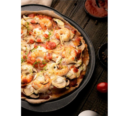 MALLONY PIZZA P-02, диам 33 см (с ручками) (008572)