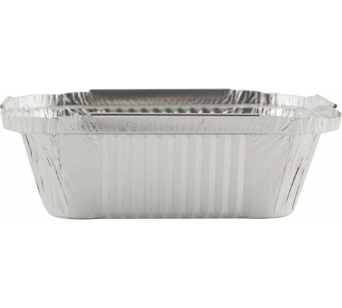 MALLONY Форма для выпечки, LAMINA, размер: 15*12*4,7 см, из алюм фольги, прямоугольная, одноразовая (006049)