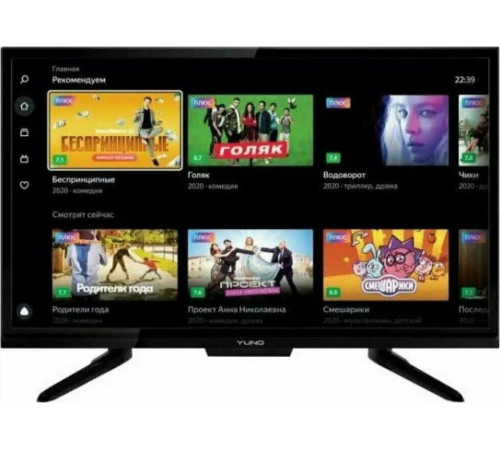 YUNO ULX-24TCS221 черный SMART TV