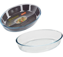 MALLONY CRISTALLINO, объем 2,4, л из боросиликатного стекла, овальной формы, без ручек (005564)