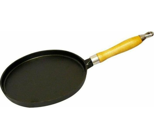 MALLONY Сковорода блинная чугунная PCIF-22, диам — 22 см, промасл. Покрытие (985028)